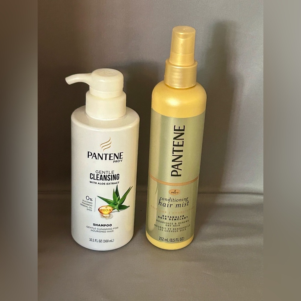 Pantene Pro-v Gentle Cleansing Shampoo & Pantene Pro-V Nutrient Boost Mist